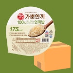 오뚜기 가뿐한끼 100% 현미밥 : 쇼핑먹거리