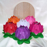 미니 바림 연등 동자동녀등 4호(6색)-소원등 소원성취 부처님오신날 초파일(50개입) : 아미타 불교용품