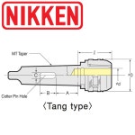 (주)한국닛켄 밀링척 모스테이퍼 Tang Type MCM-T : 이수툴링
