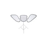 맨프로토 Triflector MKII Set of 3 Silver/White Panels : 주식회사 우진스토어