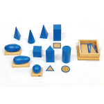 몬테소리 기하입체 받침대와 투영판 상자 S0025 : 성진스포랜드