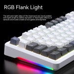 AULA F87 Pro 기계식 키보드 2.4g USB 블루투스 트라이 모드 무선 87 키 RGB Pbt 개스킷 5 레이어 사일런싱 전체 영향 없음 : 행복한트니집
