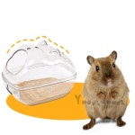 윤쓰샵 투명 햄스터 집 햄스터화장실 햄스터용품 햄스터리빙박스 햄스터장난감 햄스터이동장 햄스터놀이기구 : 마리디아 뜨개살롱