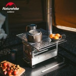 캠핑 화목난로  탁상 목재 스토브 야외 난방 접이식 장작 연소 화로 : 맥시멀