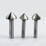 6.3-45mm HSS 3 Flute 120 Degree Chamfer Countersink Drill Bits(6.3/8.3/10.4/12.4/14/16.5/20.5/2 30mm : 하다고 17호