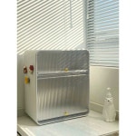 컵수납장 홈카페 식기 화이트 진열장 미니 선반장 : MR.SIMPLE