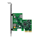 데스크탑 노트북용 PCIE 확장 카드 PCI Express X2 단일 포트 TYPE-E USB3.1 10Gbps ASM3142 칩 : 홈앤 상점