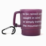 앤드원더 캠핑컵 등산컵 휴대용 머그 카라비너포함 340ml : GEAR.zip