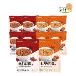 와이지유통 다림죽 속풀이죽세트 500g x10팩 매운낙지죽 김치낙지죽 세트 영양식 식사대용 : 와이지유통