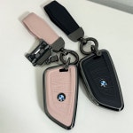 BMW 자동차 차 키 케이스 가죽 키링 커버 : 모네뚜왈