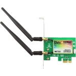 Ubit 네트워크 카드 WiFi 어댑터 AC 7265 AC1200Mbps PCI 블루투스 데스크탑 PC용 6dBi 안테나 무선 듀얼 밴드5G2.4G : 무민샵20