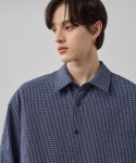 드로우핏 카일로 체크 셔츠  NAVY  DFSH5106NV : SindMill