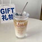 집들이선물 본아뻬띠컵 6종 나혼자산다 아메리카노잔  예쁜 답례품 에이드잔 레터링유리컵 : 퍼스널픽샵
