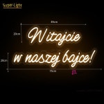 책상용 와이드 스탠드 LED 학습등 밝기조절 터치조절 독서등 대형 네온 사인 맞춤형 조명 75cm 결혼 생일 방 홈 데코 : 네이썬 글로벌