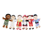 세계 나라별 발표놀이 구연동화인형 인성교육 인형놀이 애착인형DIY : JWMCommece