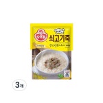 오뚜기 옛날 죽 쇠고기 85g × 3개 : 꼼꼼씨