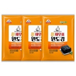 새우표 완도 도시락김 25g × 3개 : 굳데이몰