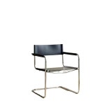 클래식 빈티지의자 레트로가구 카페의자 신사용 빈티지 안락 의자 스테인레스 스틸 새들 가죽 다이닝 체어 바우하우스 체이스 세일 신제품... 