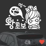 차량 장식 멍 왕초보 시트지 자동차스티커 : 이레마트206