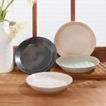 윤도자기 다인 앞접시 15cm 세트 분홍 설... : 꼼꼼씨