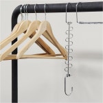 압축 스테인리스 옷걸이 매직행거 다기능옷걸이 옷장정리 공간활용 : 생활동락