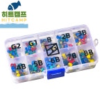 도고 조개봉돌 세트 좁쌀봉돌 납봉돌 고무봉돌 벌크 : 히트캠프