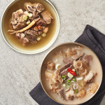 [슈퍼적립][보양SET] 한반 수삼갈비탕 850g 2팩 + 스지 도가니탕 700g 2팩 : LF Food