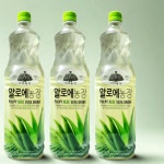 웅진식품 가야농장 알로에 알로애 주스 쥬스 1.5L 3개 과일 음료 : 만물상DC