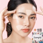 핑크스킨 주름패치 미간 이마 눈 팔자 주름제거 56개입 × 1팩 : 딥센스