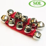 SOL 손목방울 FLT-N11-5B 1쌍 방울5개 : 뮤직메카