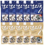 [동현기업](선물용 포장) 김스낵 현미(30g) 5개+아몬드(30g) 5개+포장박스 : 동현기업