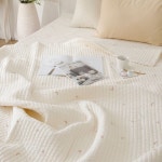 마벨러스홈데코 순면 이불 겸 침대패드 퀸 킹 패밀리 퀸사이즈(150x200cm) : 알몬스터