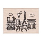 히어로 아츠 H6194 우드 스탬프 데스티네이션 파리 : 나아베스트샵