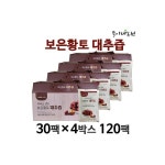 숙이네농원 보은황토 대추즙 120팩X100ml 대추 엑기스 : 콩콩싹모아