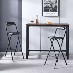 접이식 높은의자 식탁의자 바스툴 원형 스탠드 홈바의자 홈바 : 차이나판다01