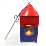 초등 청사초롱 세트 4개 1세트 만들기 노인 수업 유치원 어린이집 초1 미술 창의 : 판다상