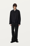 솔리드옴므 블랙 미니멀 울 자켓 S251JP13345B : SOLIDHOMME