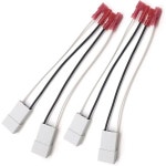 4 PCS 자동차 도어 스피커 수정 플러그 배선 하네스, 72-7800 앤 플레이 커넥터 교체, 방수 하우징 + 구리 오디오 어댑터, 혼다 어코드(그레이)... 