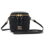 미우미우 MIU MIU  숄더백 레이디스 블랙 5NR018 AFPP F0002 MICRO BAG : 포유스마트