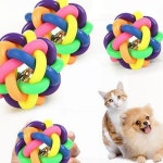 반려동물놀이용 무지개벨 운동기구 실내 튼튼한 소리나는 : 네이쳐파머