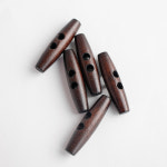 우드 떡볶이 단추 60mm (5개 1세트) : 울클럽