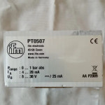 IFM 압력 트랜스미터 PT0505 PT 절대 PT0507 전자 센서 PT5401 시리즈 : 팩스무역