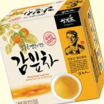 40T 감잎차 티백 명인이 만든 전통차 잎차 건강차 티백차 : dongnemart