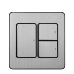 디아트플러스 스위치 1로 3구 용 컴바인드 메탈실버 x BOM686 : 엑시트집