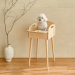 [율무] 강아지 식탁의자 펫체어 댕댕체어 하이체어-율무 팬지 : YULMOO