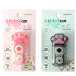 (랜덤) 고양이 발바닥 수정테이프 수정테잎 본품 필기도구 : dongnemart