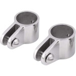 NRCXRC 316SS 비미니 탑 죠 슬라이드 2 PCS 해상 등급 보트 하드웨어 피팅 스테인리스 스틸 34용IN19MM 튜브 : 무민샵23