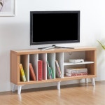 깔끔한 낮은 1단 오픈형 작은 책장가구 tv테이블 책꽂이선반장 H6185 : 구스상회