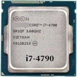 CPU c I7-4790 I7 4790 3.6GHz 쿼드코어 프로세서 8M 84W LGA 1150 : 무민샵24