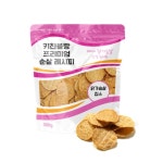 먹기좋은 한입크기 닭가슴살칩스 애견과자 바삭한 기성좋은 영양간식 : 구스상회